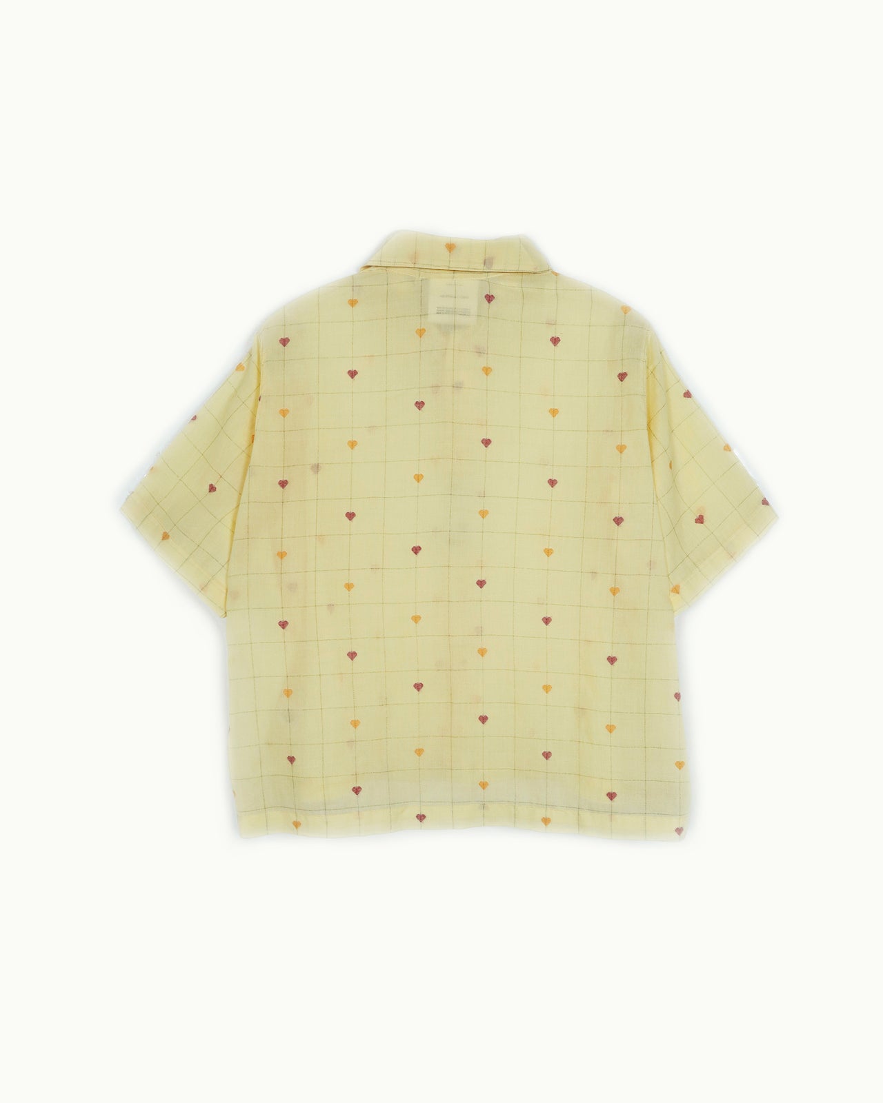 Handwoven Jamdani Crop Shirt
