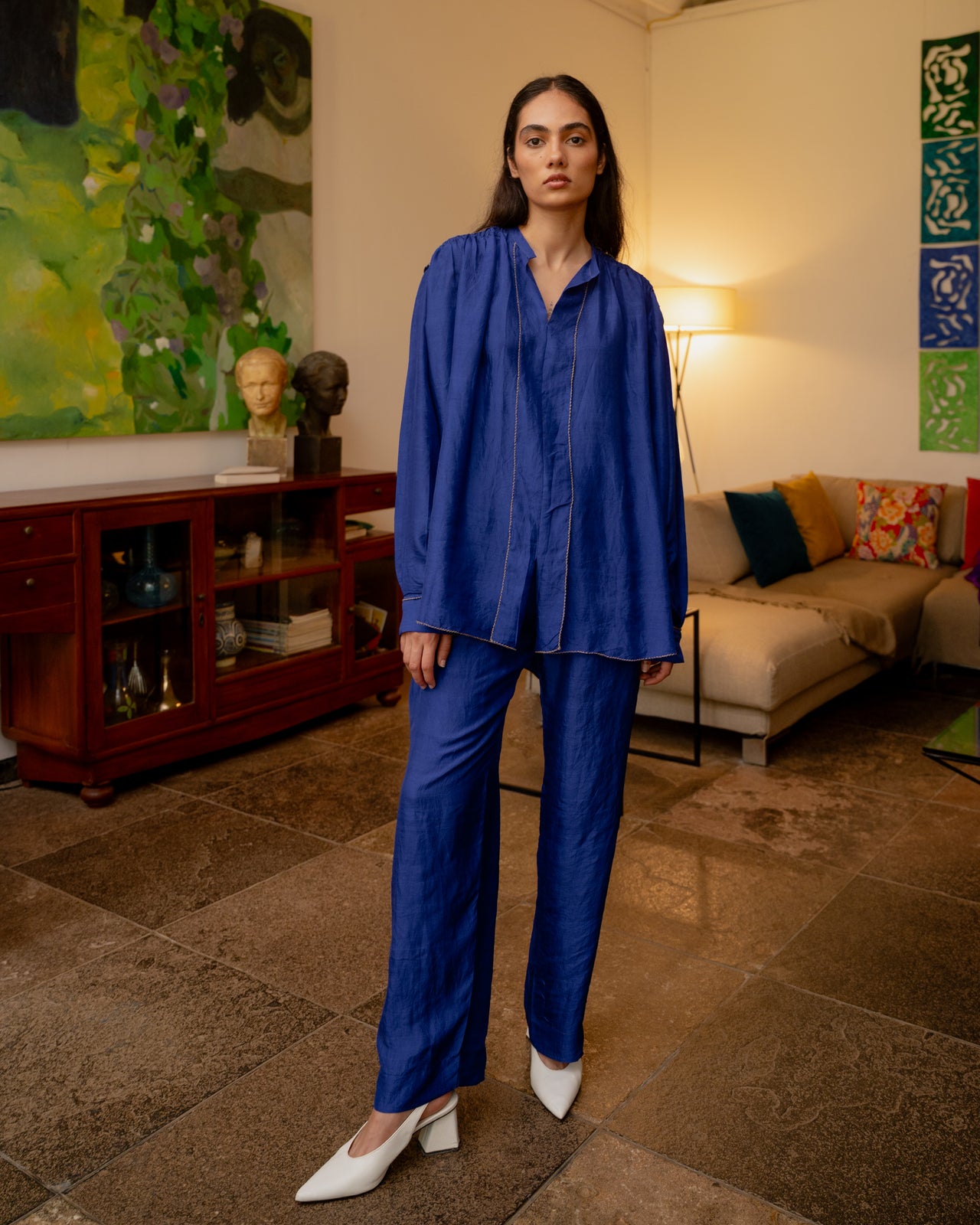 Noa Shirt - Ink Blue