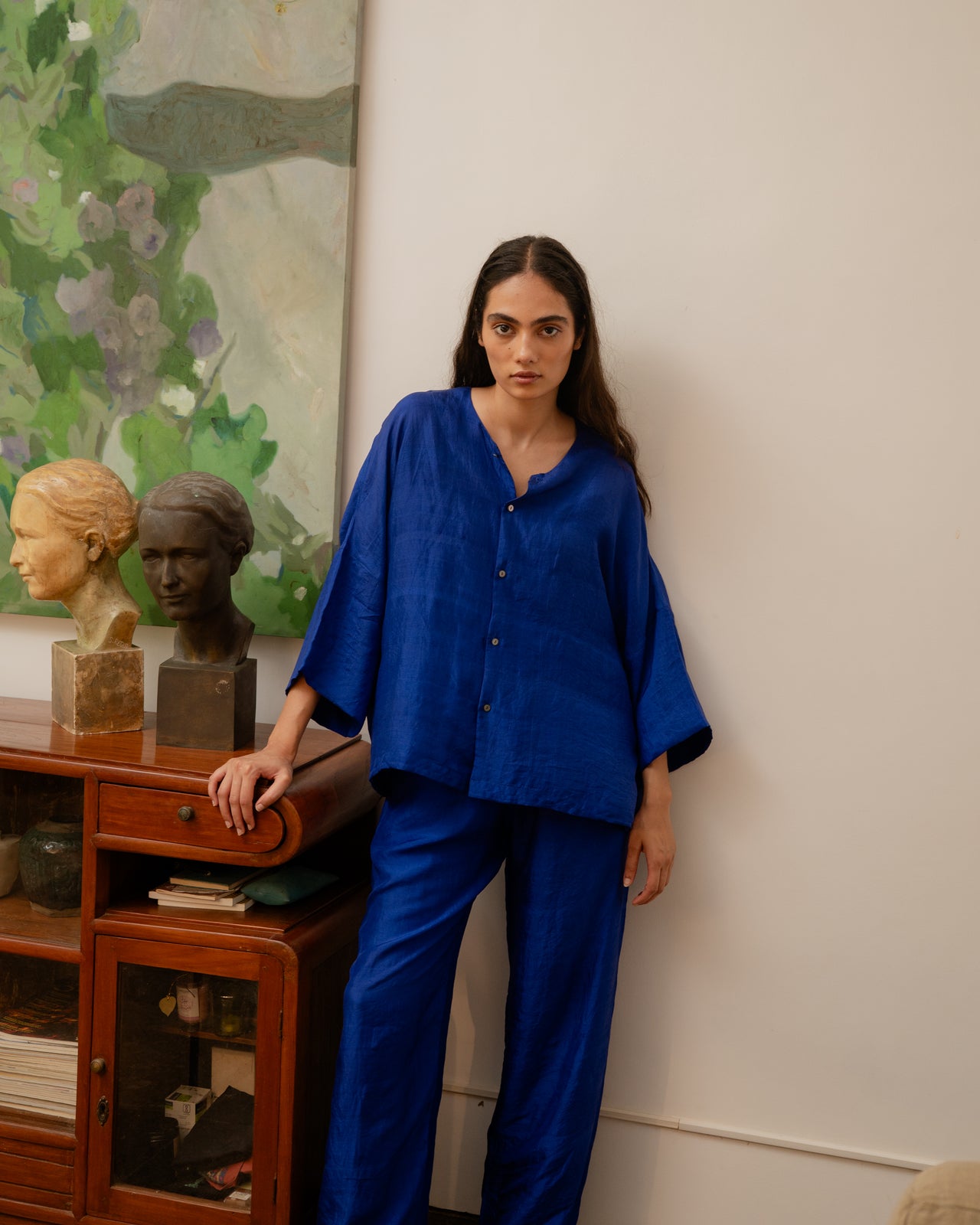 Zanna Top - Ink Blue