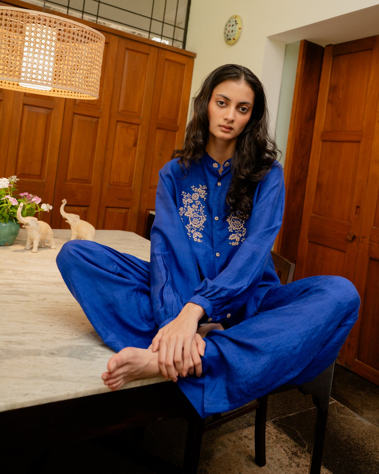 Sara Shirt - Ink Blue