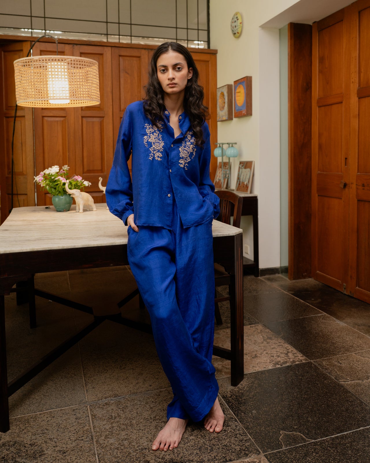 Sara Shirt - Ink Blue