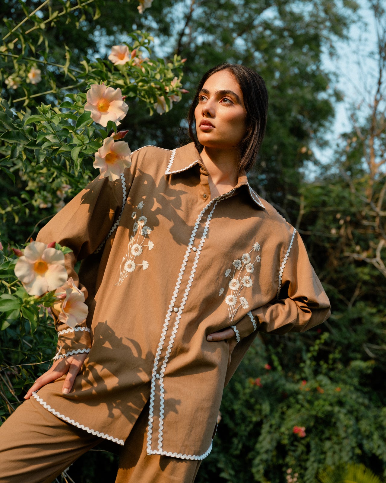 Blanca Shirt - Brown