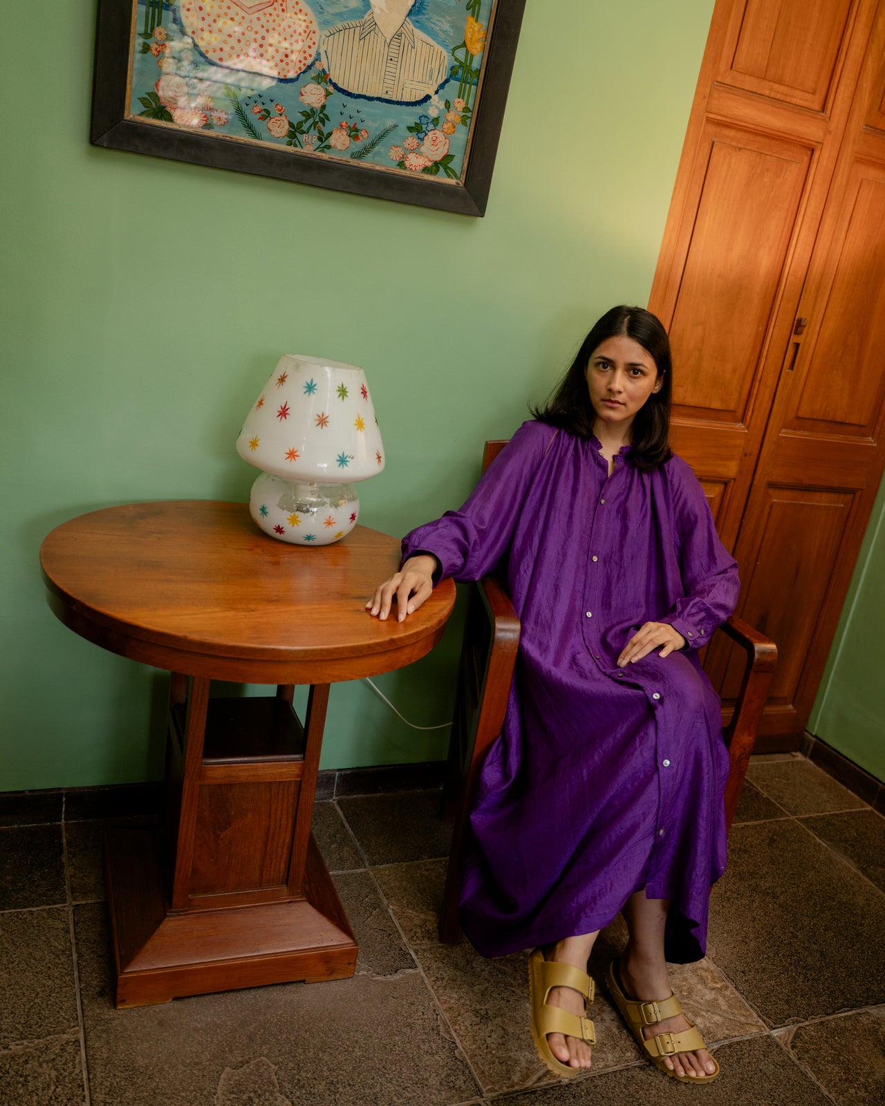 Carol Dress - Purple