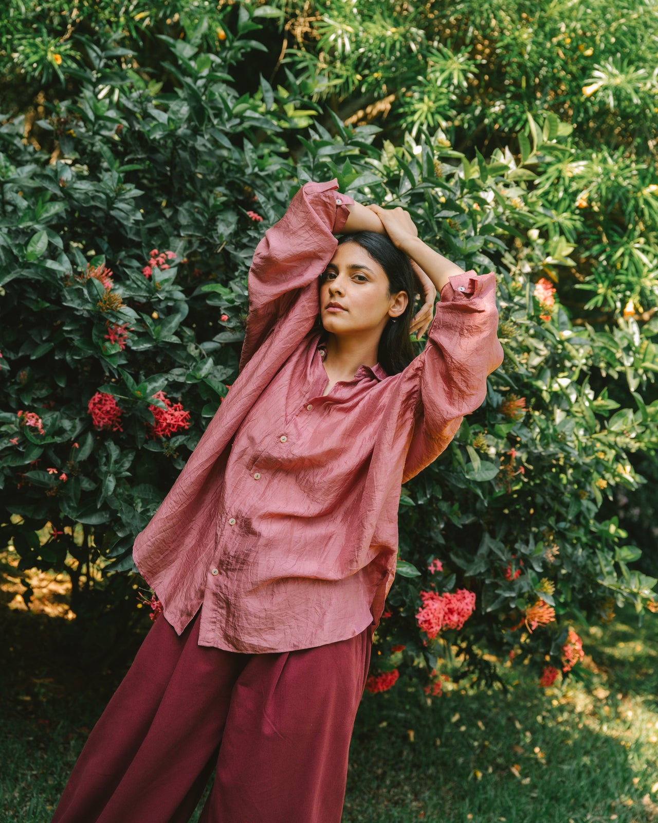 Boxy Shirt - Rose