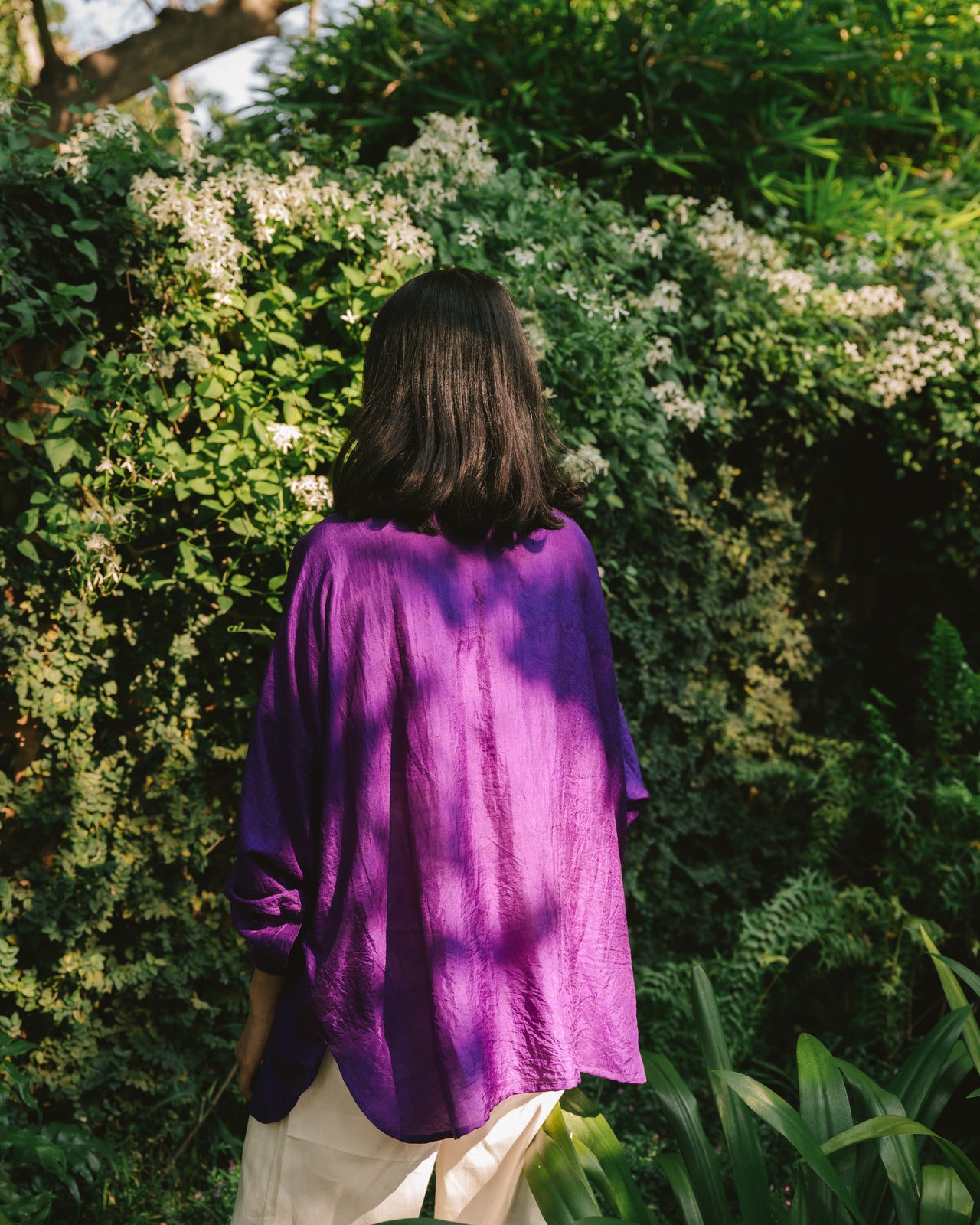 Boxy Shirt - Purple