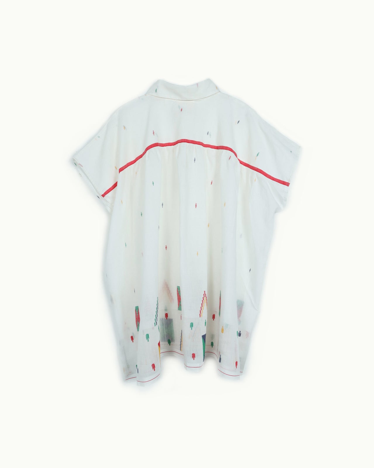 Handwoven Jamdani Daisy Top