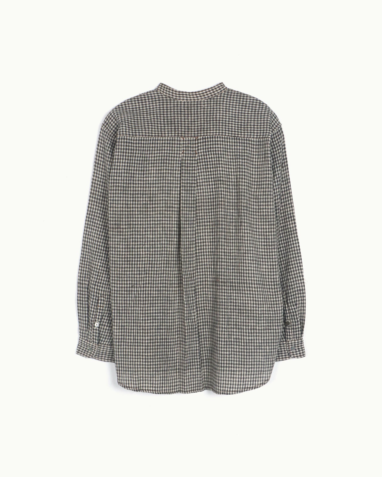 Goodfella mandarin Collar Shirt Black