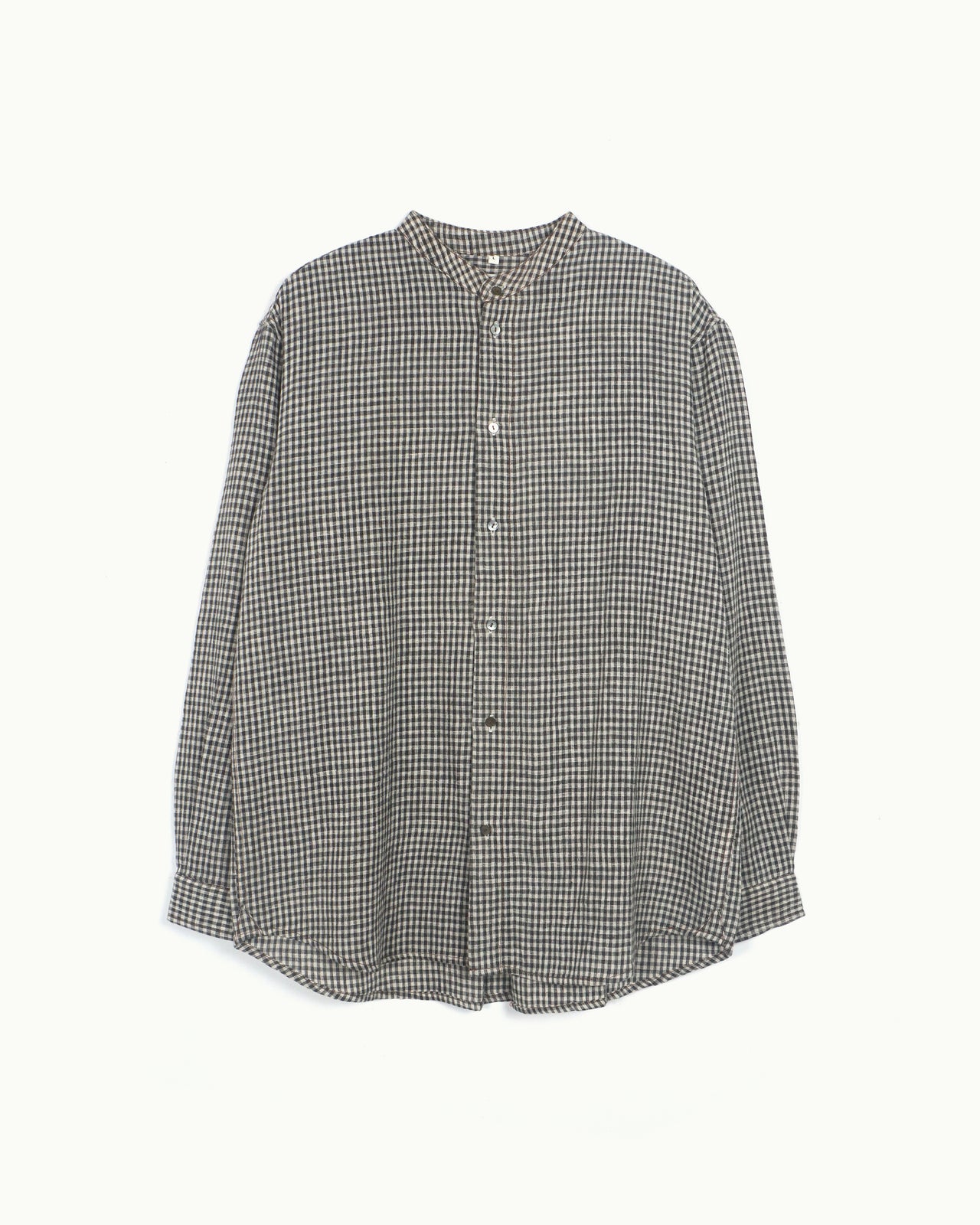 Goodfella mandarin Collar Shirt Black