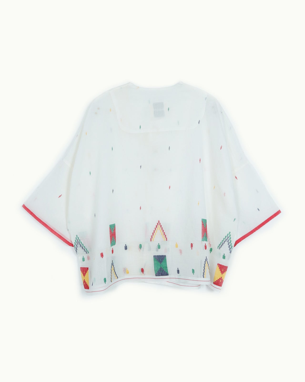 Handwoven Jamdani Romain Rolland Top