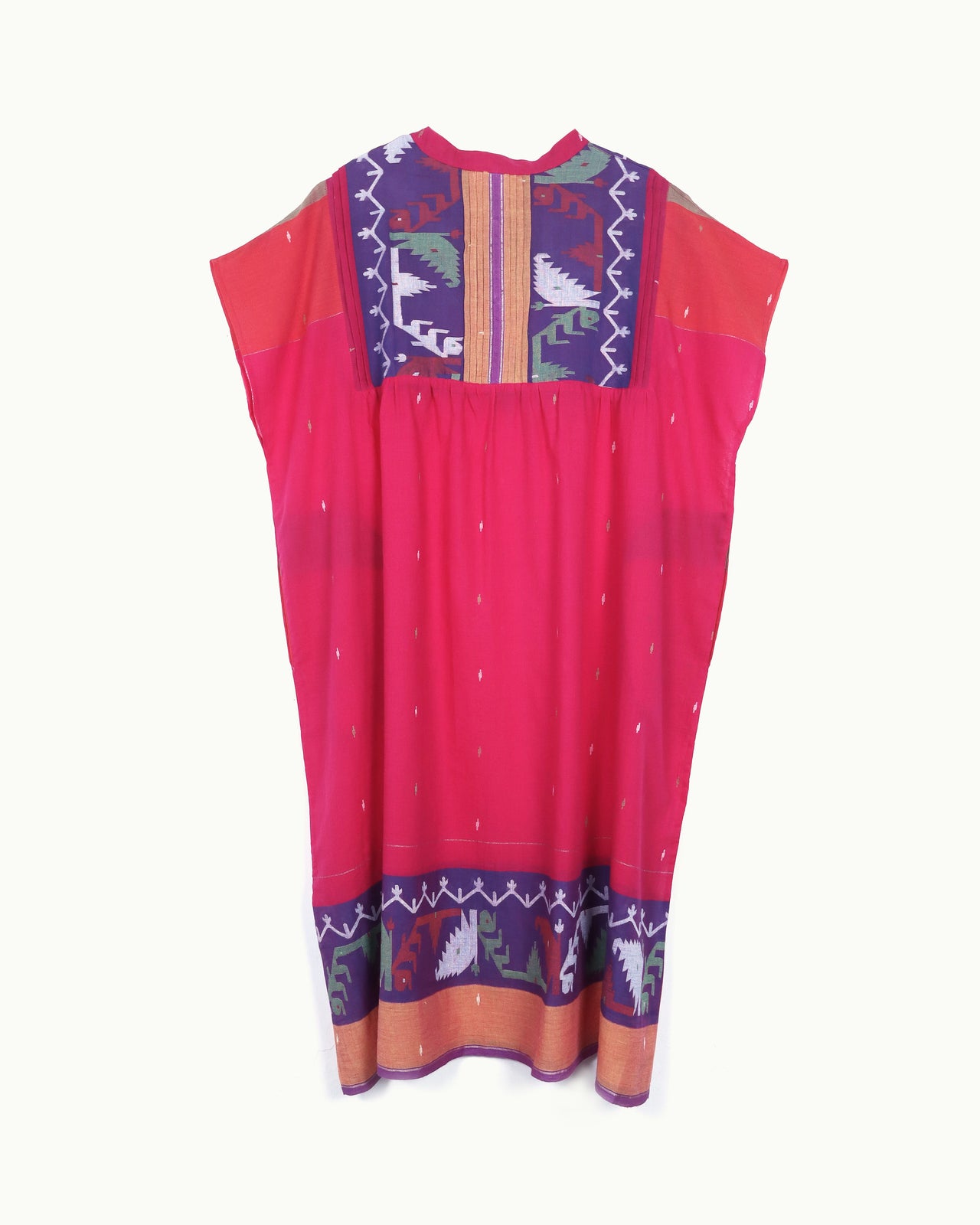 Handwoven Jamdani Syl Kaftan