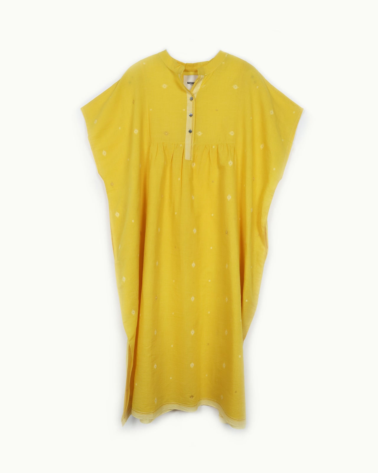Handwoven Jamdani Syl Kaftan