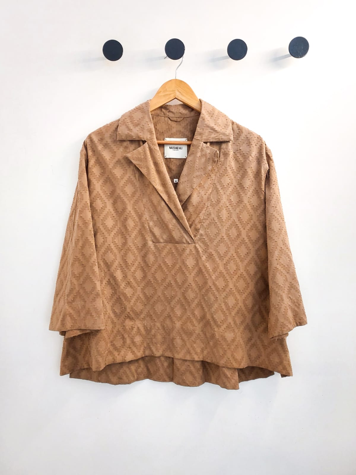 Lapel Collar Shirt Cotton