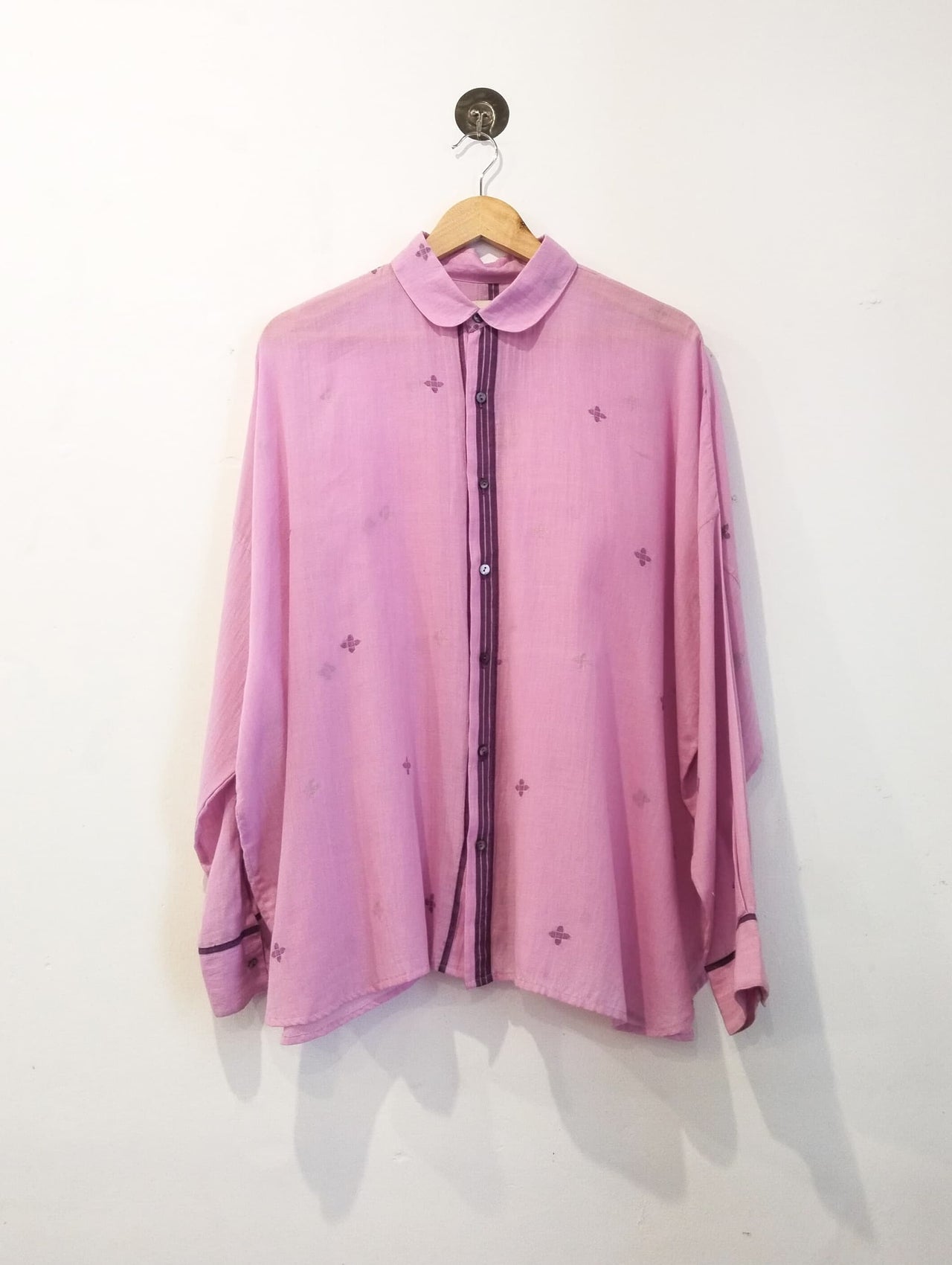 Handwoven Jamdani Boxy Shirt
