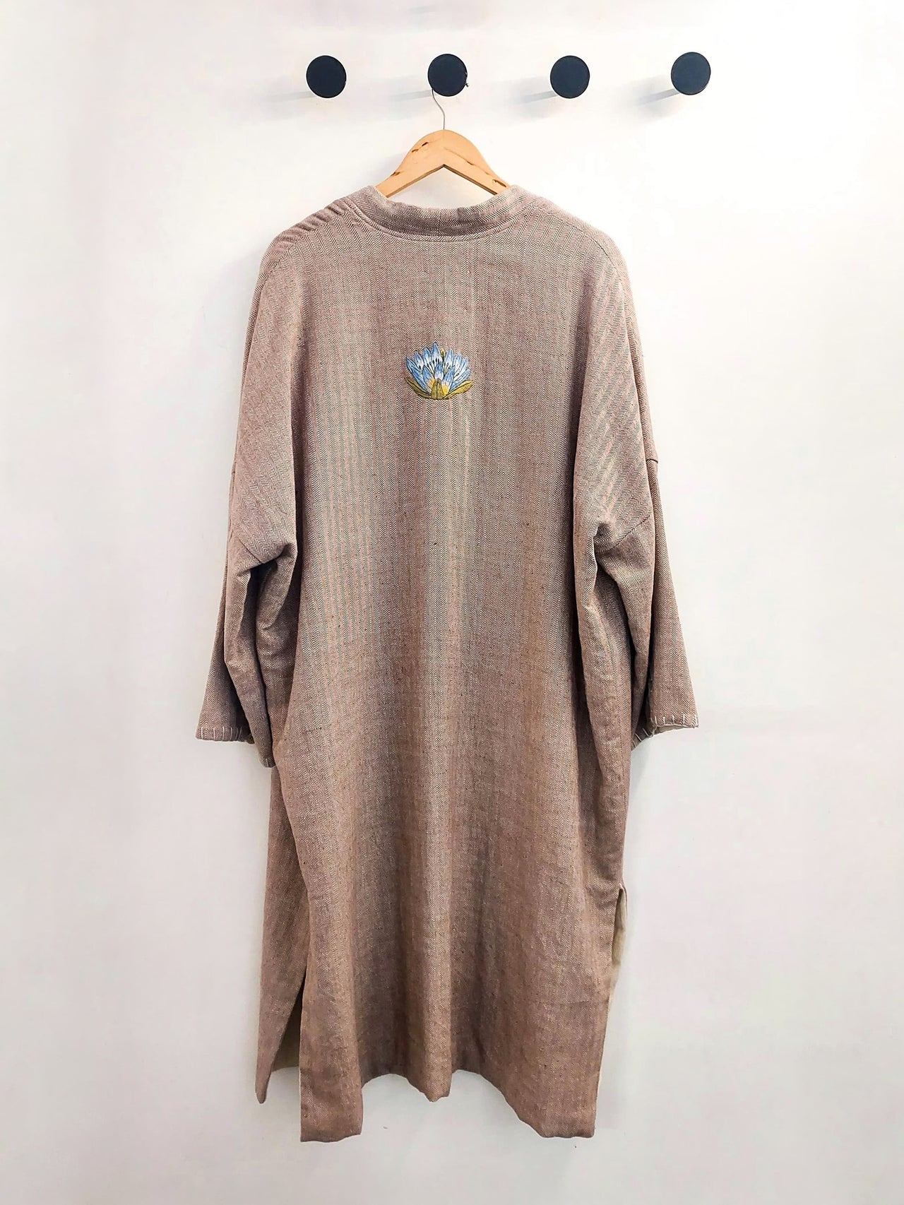 Embroidered Pondicherry Jacket Long - 10% OFF