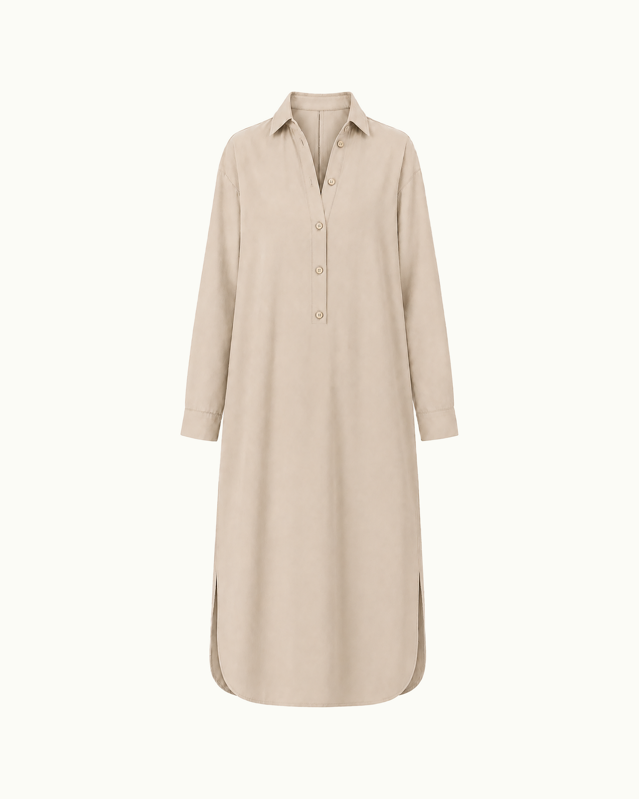 Helene Dress - Handwoven Mulberry Silk