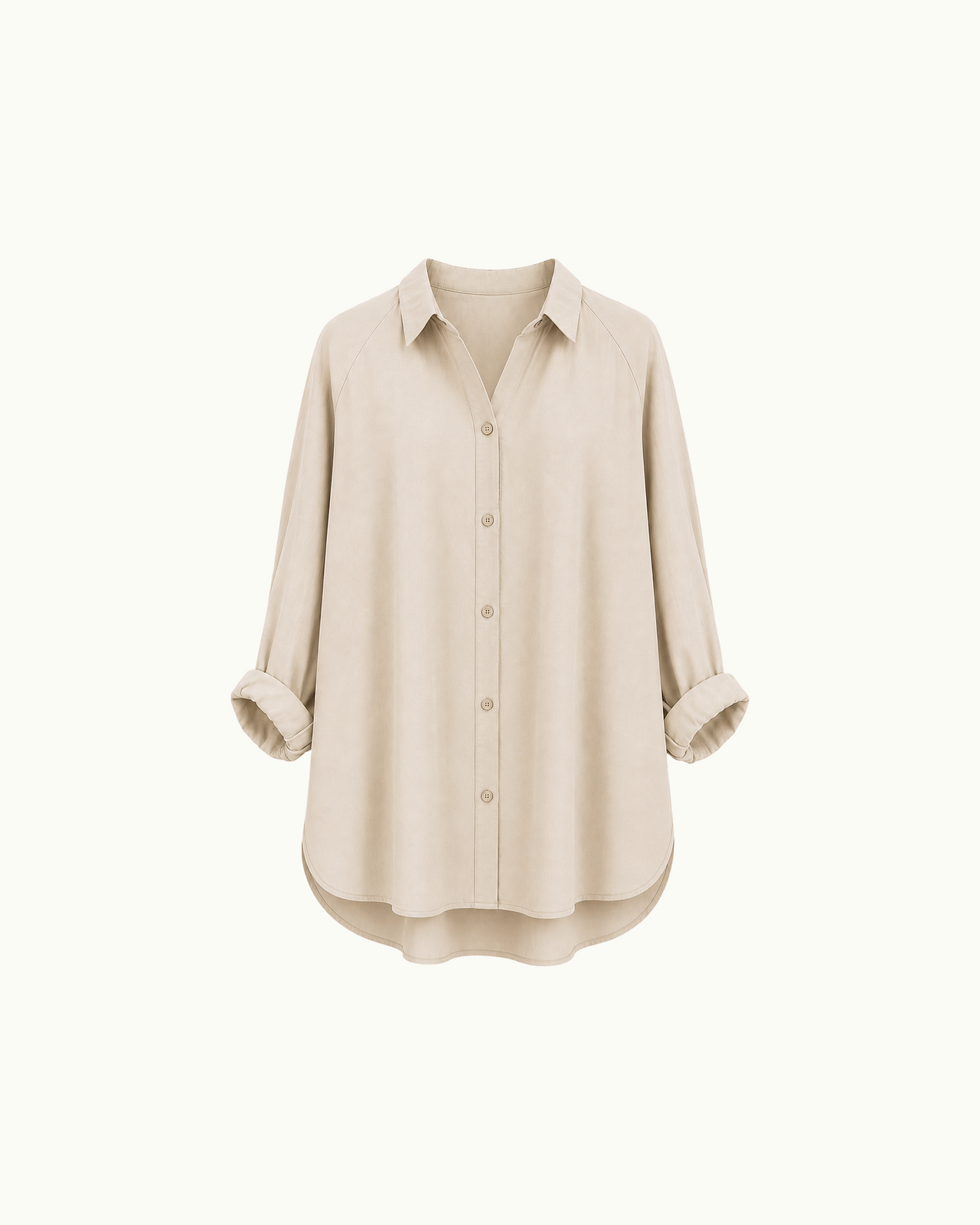 Delphine Shirt - Selvedge Handwoven Silk + Modal