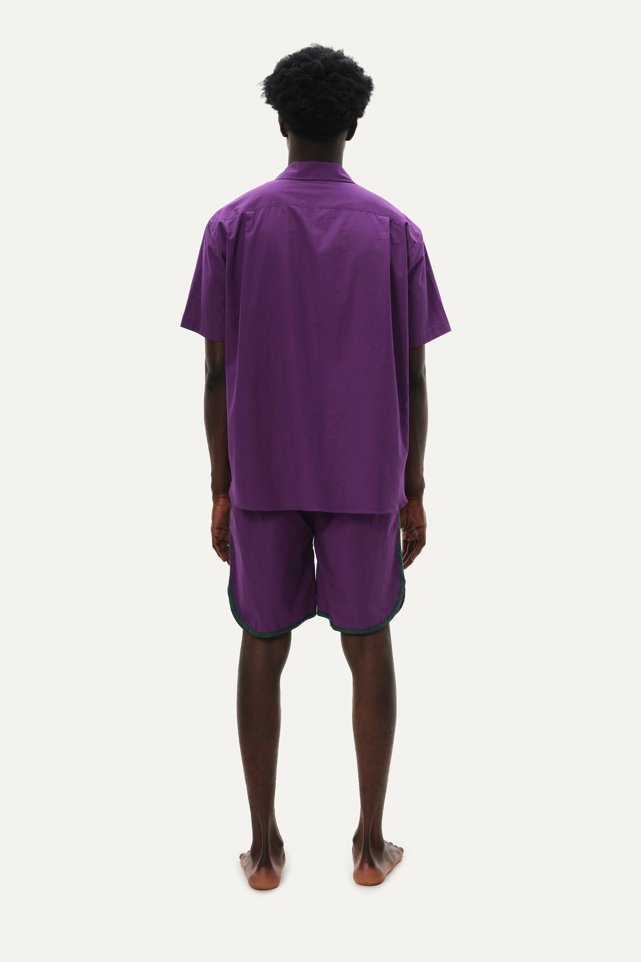 Embroidered Co-ord - Grape