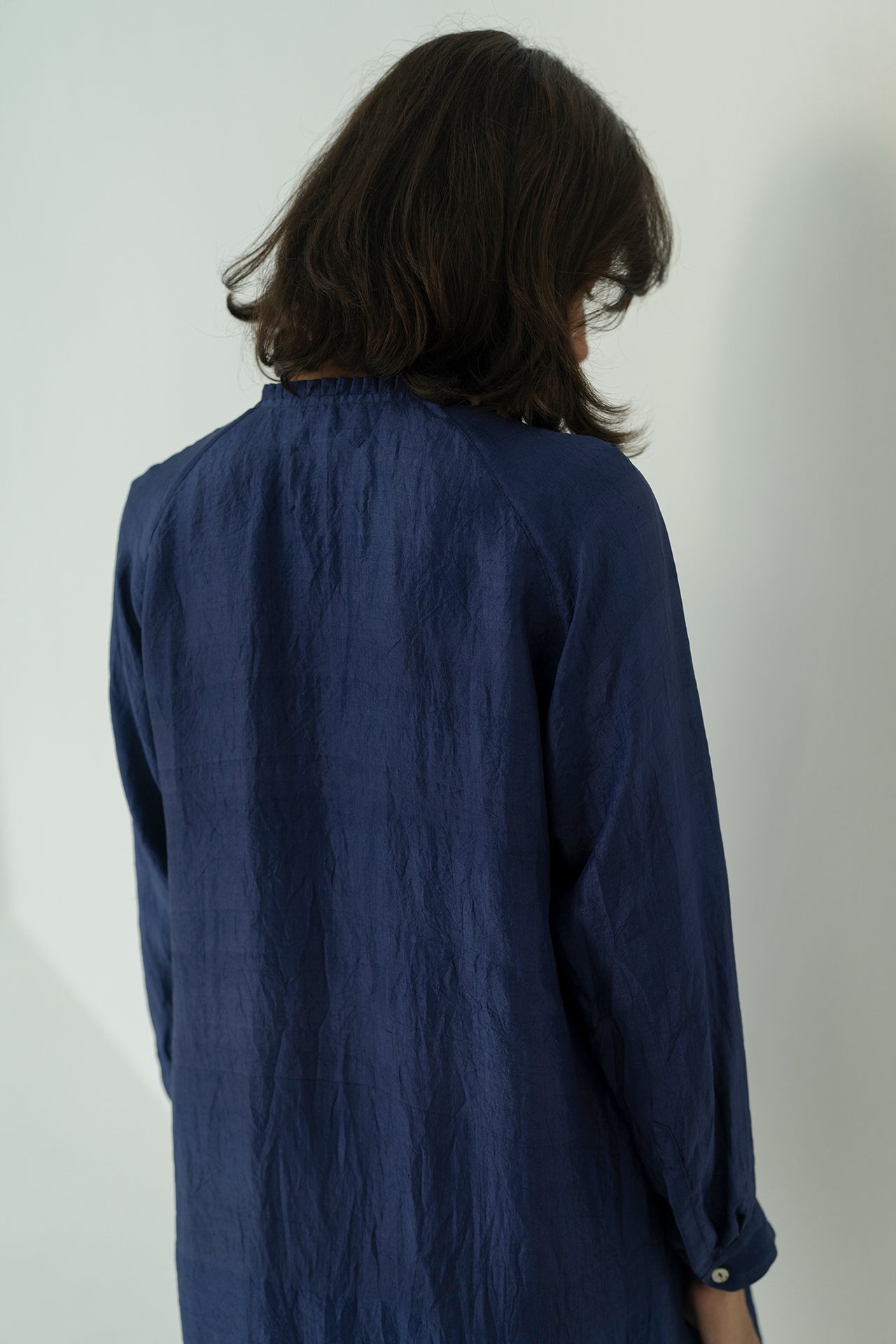 Raglan Sleeve Shirt - Blue