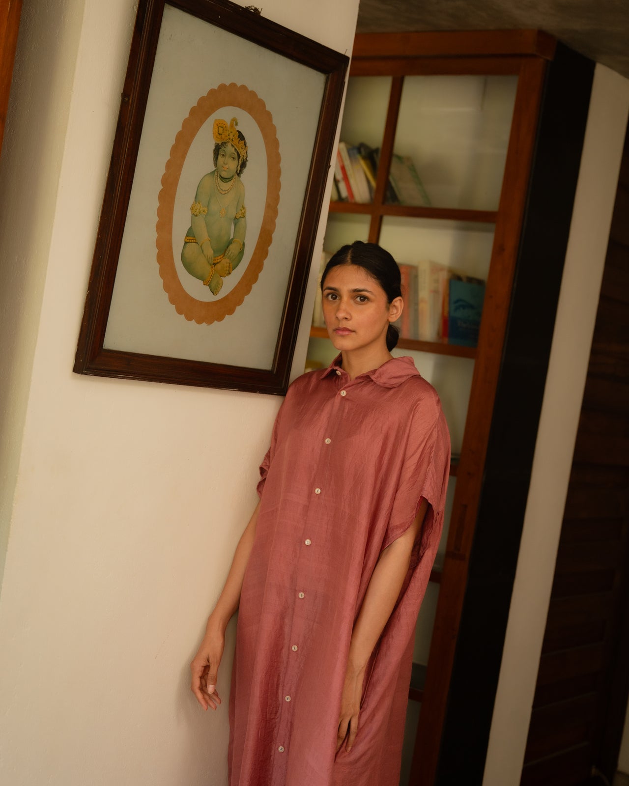 Shirt Dress - Rose