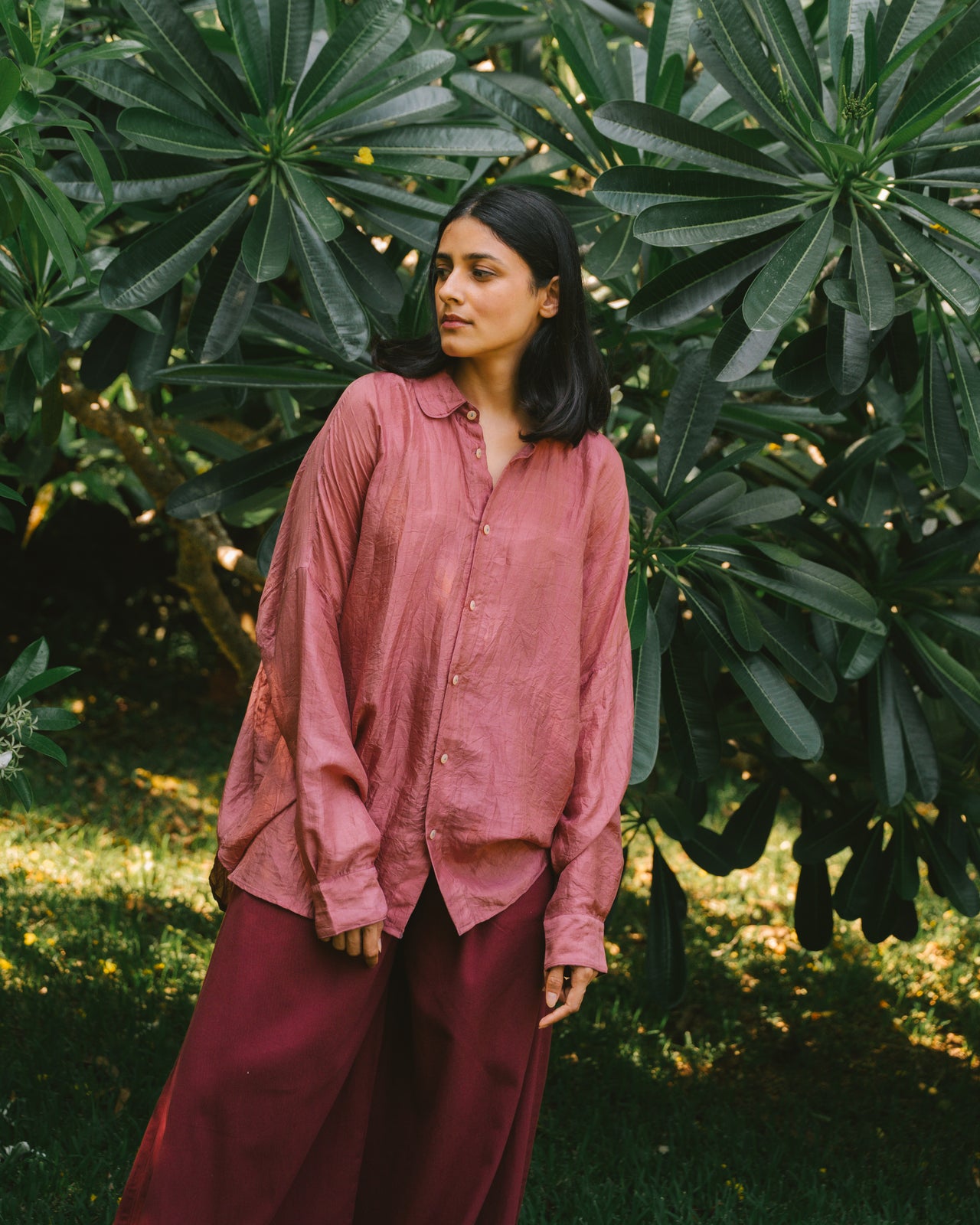 Boxy Shirt - Rose