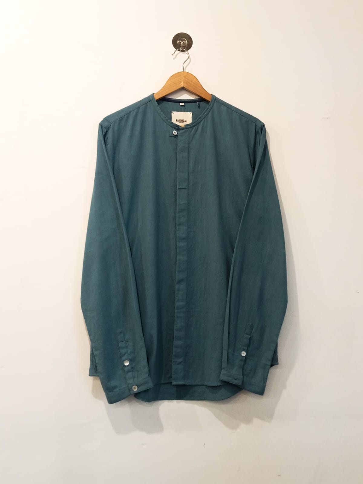 Toa Shirt CC Collar Teal - 20% OFF