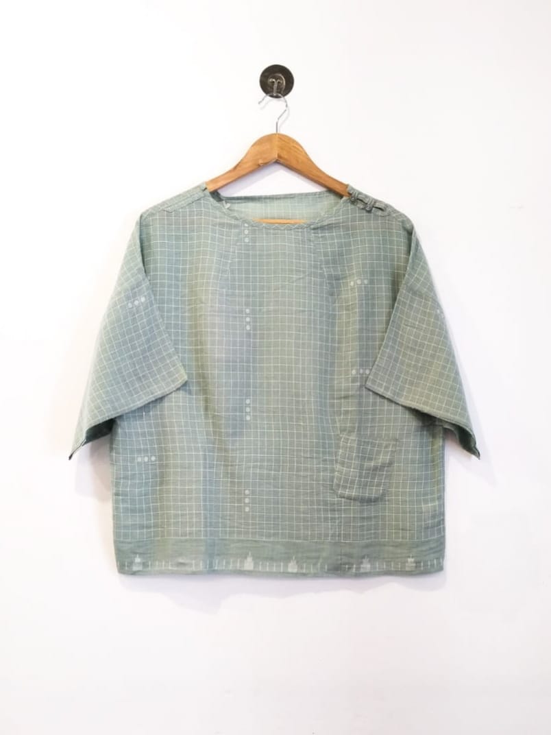 Yaelle Top Jamdani  - 10% OFF