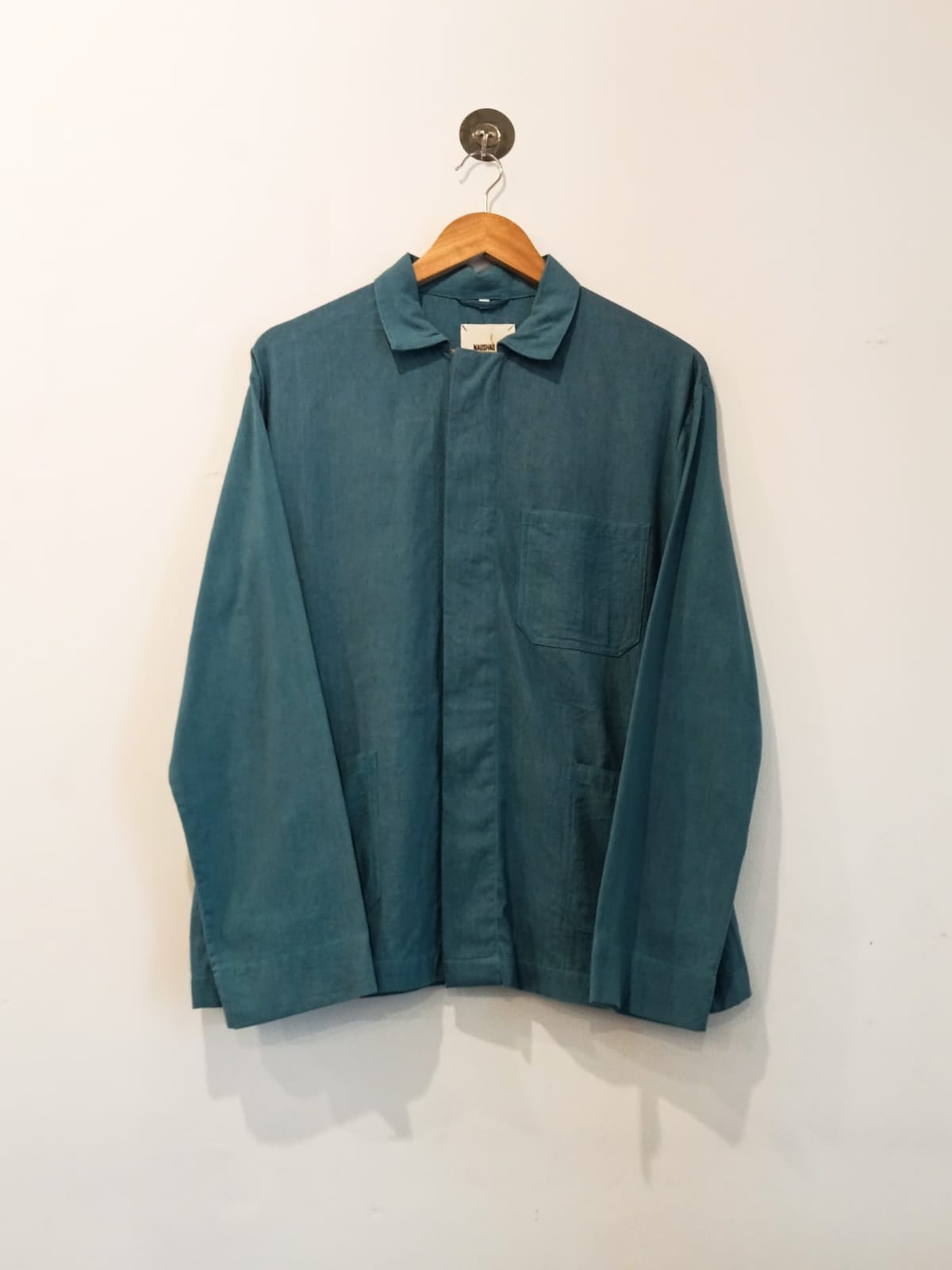 Zap Jacket Cotton Teal - 20% OFF